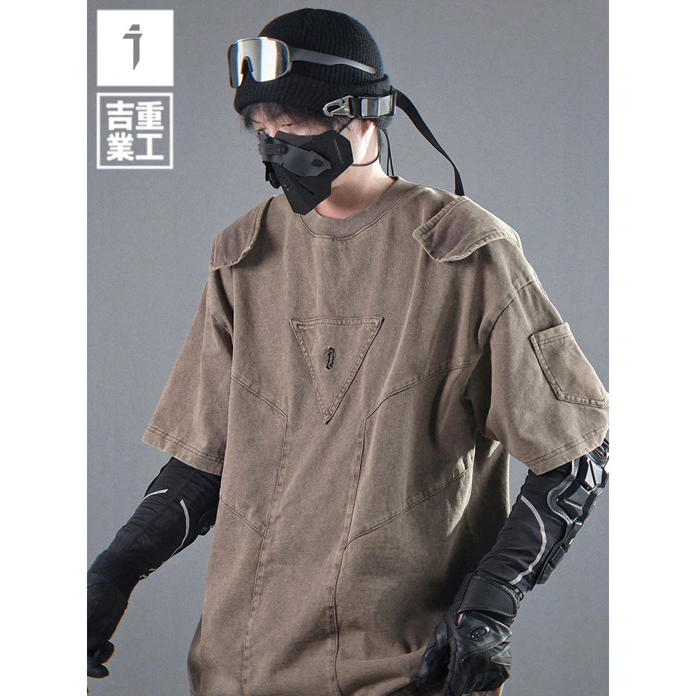 11 BYBB'S DARK Men Vintage Washed T-Shirts 2025 Summer Grunge Patchwork T-shirts Hip Hop Loose Short Sleeve Cotton Tops Tees
11 BYBB'S DARK Men Vintage Washed T-Shirts 2025 Summer Grunge Patchwork T-shirts Hip Hop Loose Short Sleeve Cotton Tops Tees