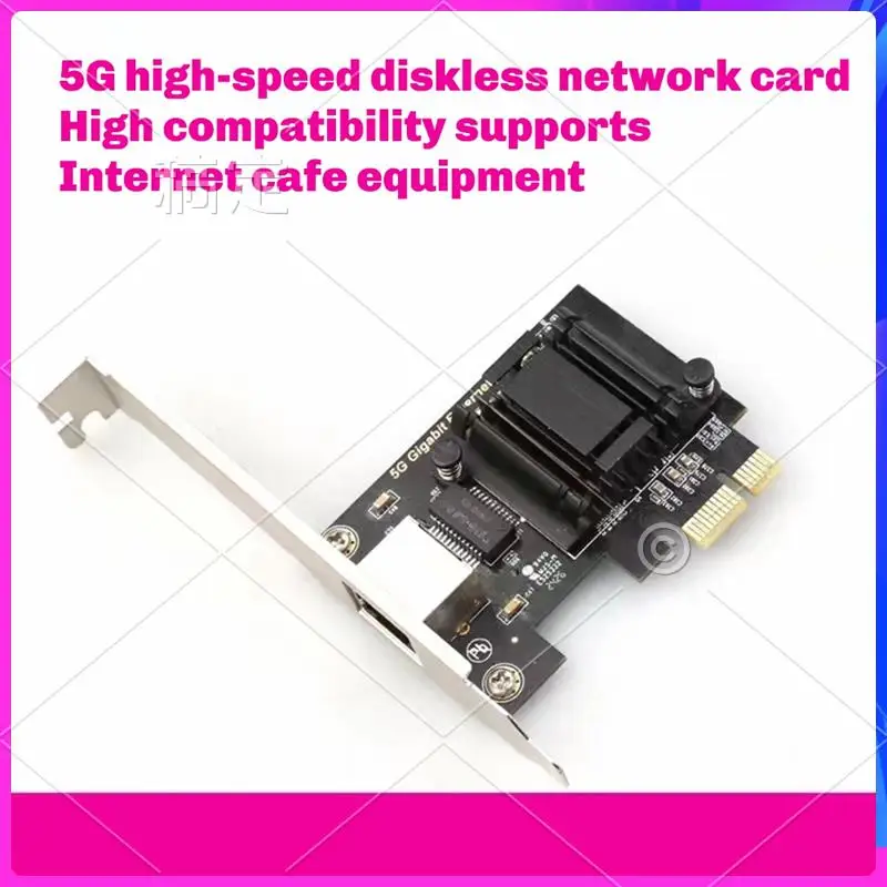Сетевой адаптер ABT-5G Pcie к RJ45, контроллер Gigabit Ethernet LAN для ПК/настольного компьютера Win10/11
Сетевой адаптер ABT-5G Pcie к RJ45, контроллер Gigabit Ethernet LAN для ПК/настольного компьютера Win10/11