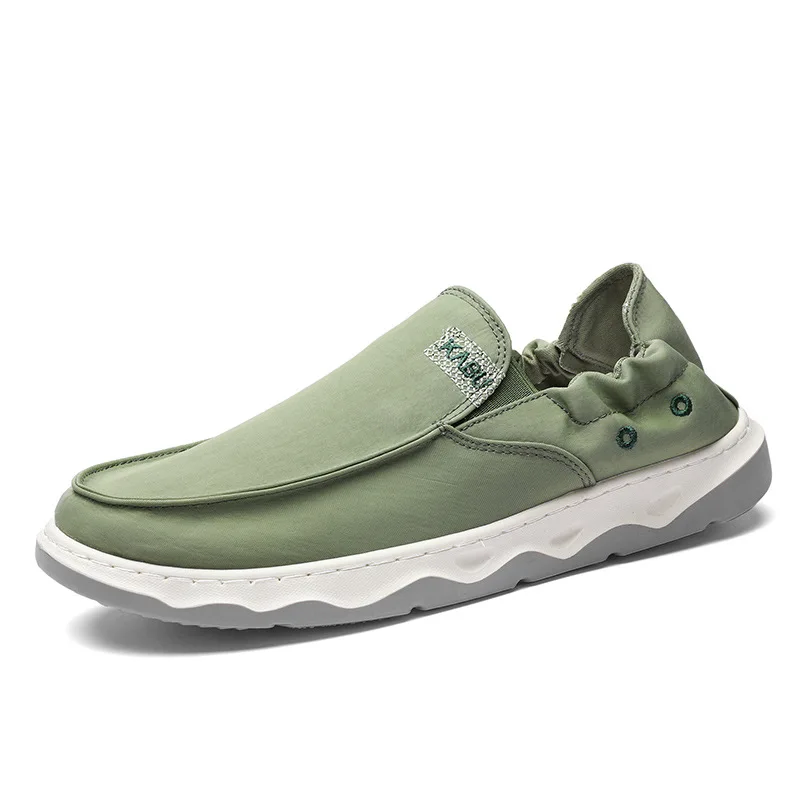 2023 Spring Summer Shoes Men Flat Footwear Brand Male Fashion Loafers Breathable Cloth Men Casual Shoes Black Green KA4366
2023 Spring Summer Shoes Men Flat Footwear Brand Male Fashion Loafers Breathable Cloth Men Casual Shoes Black Green KA4366