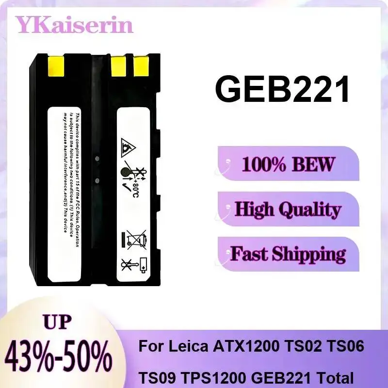 Аккумулятор для тахеометра 4400 мАч, сменный, для Leica ATX1200 TS02 TS06 TS09 TPS1200 GEB221
Аккумулятор для тахеометра 4400 мАч, сменный, для Leica ATX1200 TS02 TS06 TS09 TPS1200 GEB221