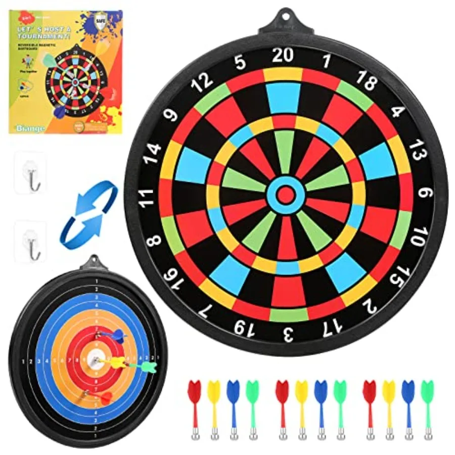 Magnetic Dart Board w/ 12 Darts, Dartboard Gifts, Safe Indoor Outdoor Games for 8-12, Teen Gifts for 6 7 8 9 10 11 12 13 14 Yea
Magnetic Dart Board w/ 12 Darts, Dartboard Gifts, Safe Indoor Outdoor Games for 8-12, Teen Gifts for 6 7 8 9 10 11 12 13 14 Yea