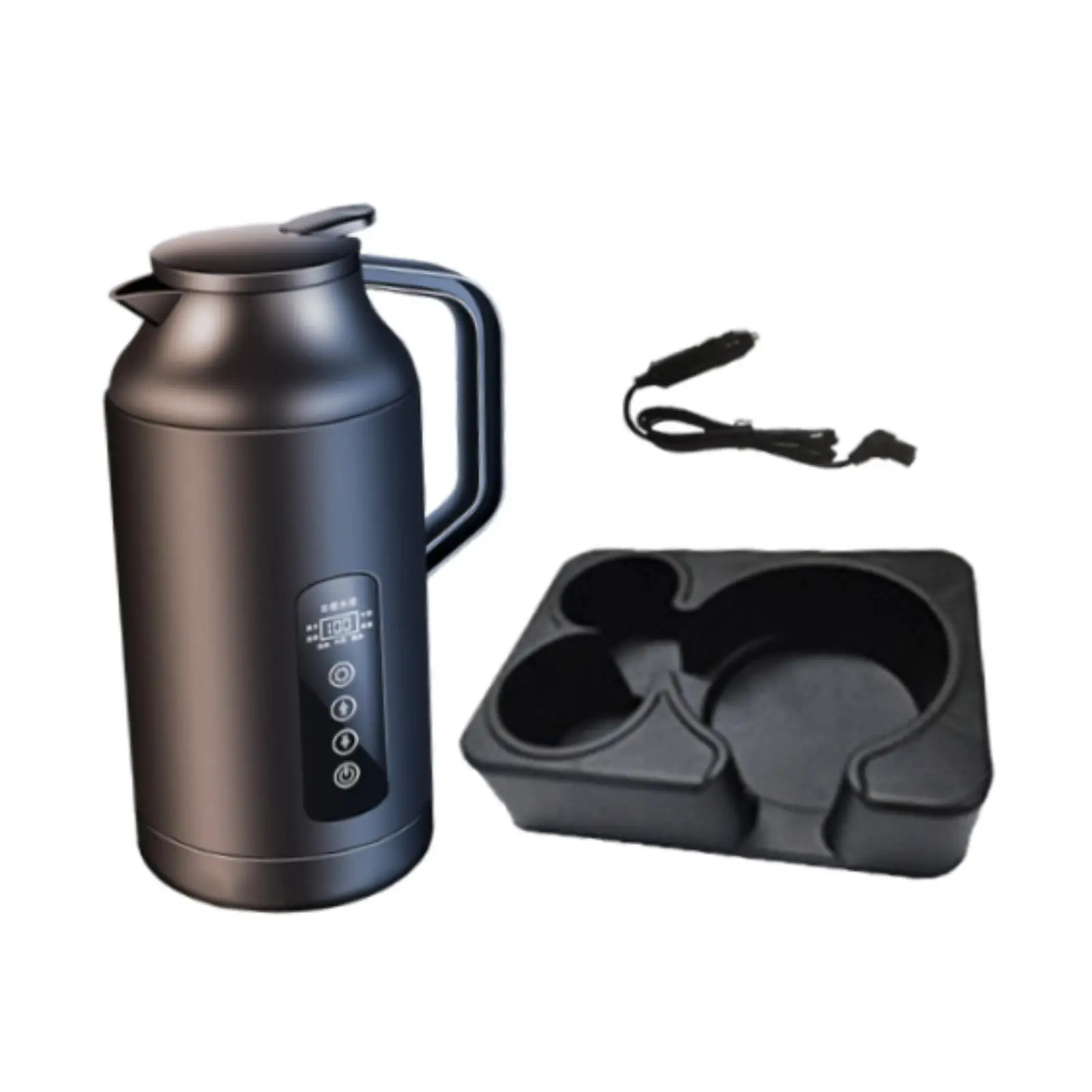 1.5L Kettle Boiler Large Capacity High Power Good Insulation 12V 24V Universal for Outdoor Camping Home Use Truck Road Trip
1.5L Kettle Boiler Large Capacity High Power Good Insulation 12V 24V Universal for Outdoor Camping Home Use Truck Road Trip