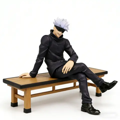 13cm Japanese Anime Jujutsu Kaisen Figure Gojo Satoru Action Figure PVC Model Toys Collectible Statue Noodle Stopper Kids Gift