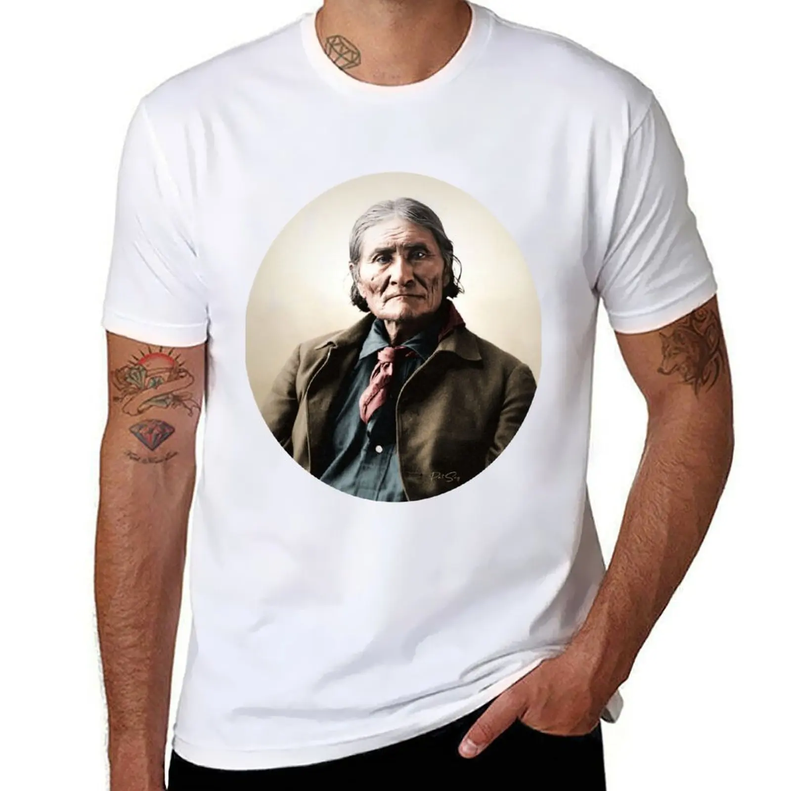 Geronimo 1898 T-Shirt t shirt men 100% cotton luxury brand man tshirt T-Shirt
Geronimo 1898 T-Shirt t shirt men 100% cotton luxury brand man tshirt T-Shirt