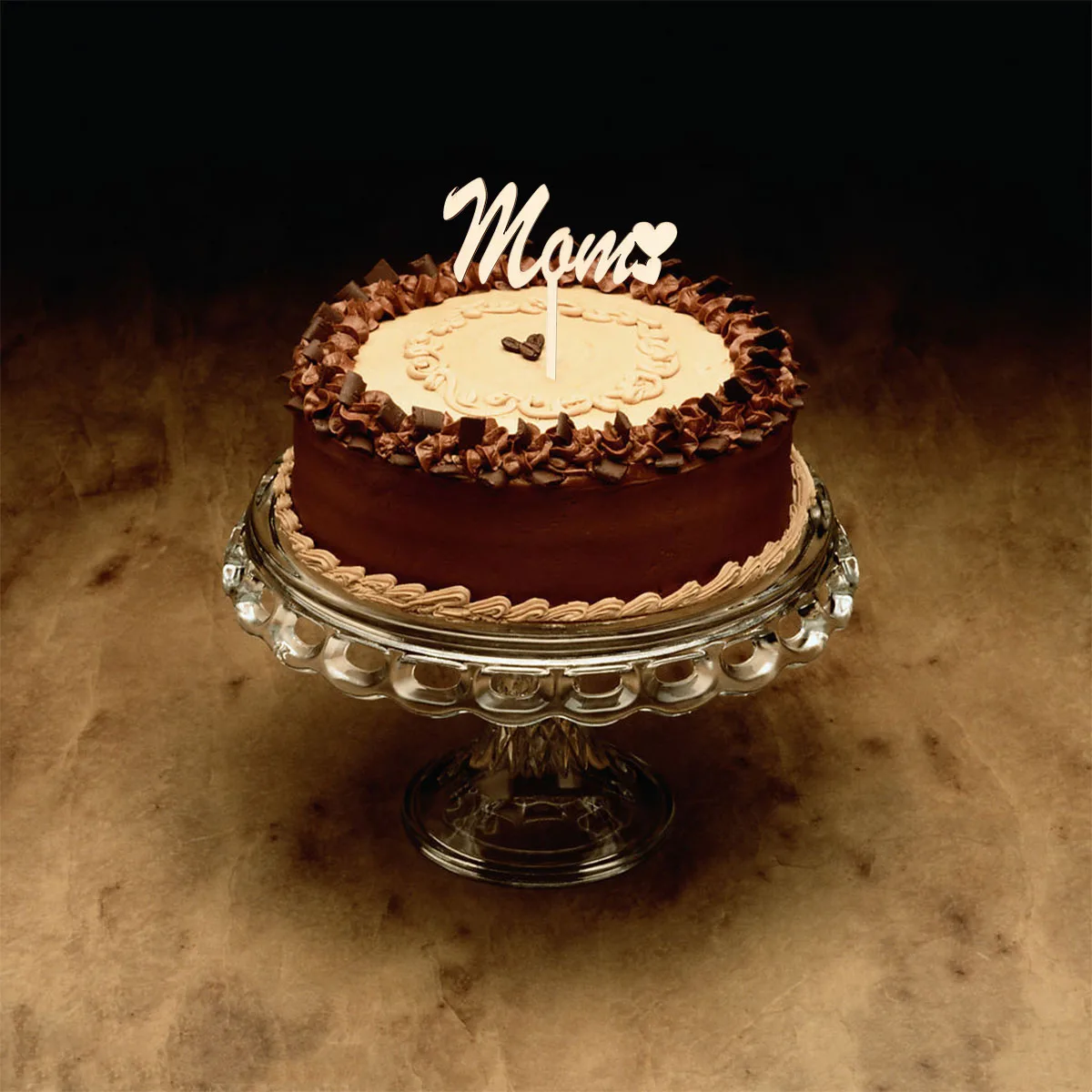 Mom Cake Topper Wooden Sticks Hearts Design Food Safe Picks for Mother's Day Birthday Cake Decoration Mom Cupcake Topper
Mom Cake Topper Wooden Sticks Hearts Design Food Safe Picks for Mother's Day Birthday Cake Decoration Mom Cupcake Topper