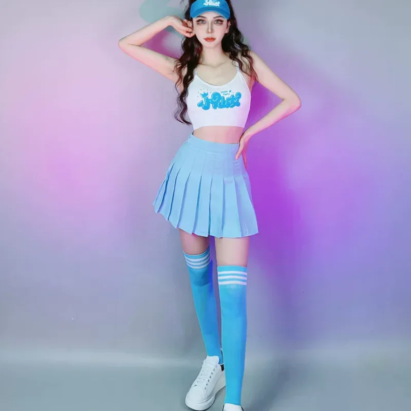 Bar DS Performance Costume Nightclub Lead Dance Costume Pleated Skirt Performance Costume
Bar DS Performance Costume Nightclub Lead Dance Costume Pleated Skirt Performance Costume