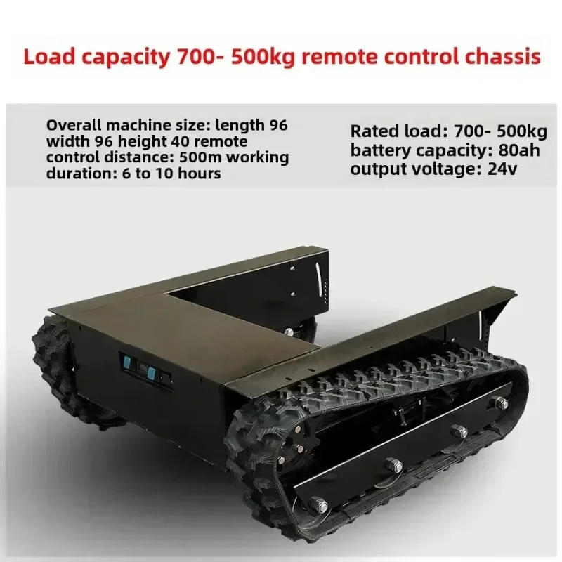 【Best-selling】Small Remote Control Track Chassis Assembly Agricultural Construction Site Machinery Ivy Double Motor Transport Tr
【Best-selling】Small Remote Control Track Chassis Assembly Agricultural Construction Site Machinery Ivy Double Motor Transport Tr