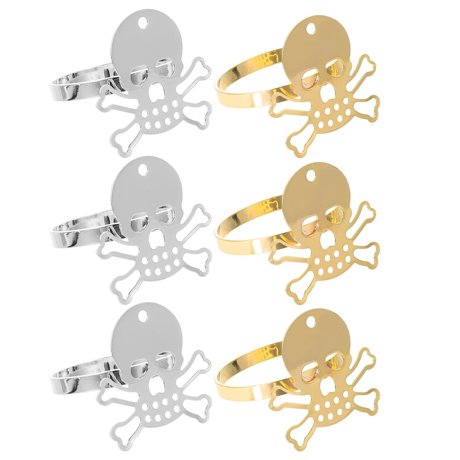 6 Pcs Halloween Napkin Rings Gold Individual Holder for Table Holders Tissue Style Buckle Paper
6 Pcs Halloween Napkin Rings Gold Individual Holder for Table Holders Tissue Style Buckle Paper