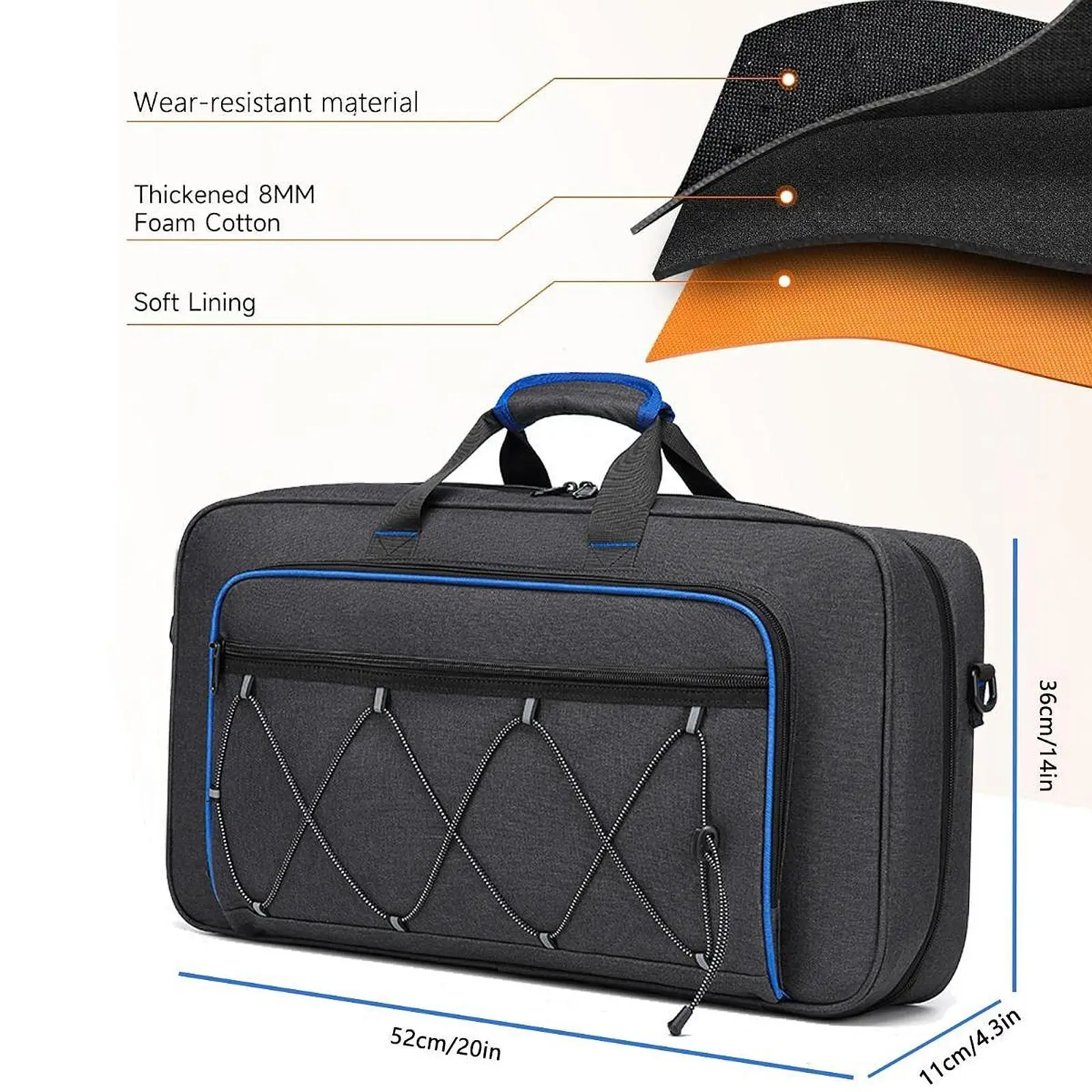 DJ Controller Case Mixer Bags Waterproof Lightweight Portable Padded DJ Controller Bag Carry Case for
DJ Controller Case Mixer Bags Waterproof Lightweight Portable Padded DJ Controller Bag Carry Case for