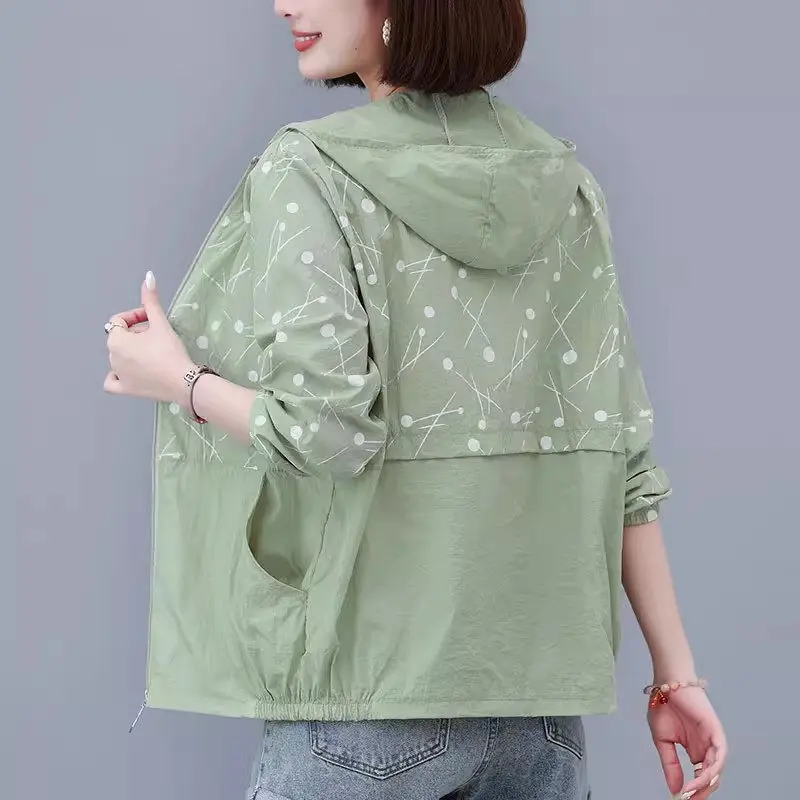 Женские толстовки с защитой от ультрафиолета размера 4XL, 5XL 2025 SS — легкая ветровка с защитой от солнца и верхняя одежда G385
Женские толстовки с защитой от ультрафиолета размера 4XL, 5XL 2025 SS — легкая ветровка с защитой от солнца и верхняя одежда G385