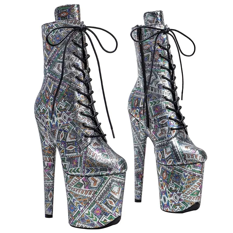 New Women 20CM/8inches Genuine Leather Upper Plating Platform Sexy High Heels Boots Pole Dance Shoes 192
New Women 20CM/8inches Genuine Leather Upper Plating Platform Sexy High Heels Boots Pole Dance Shoes 192