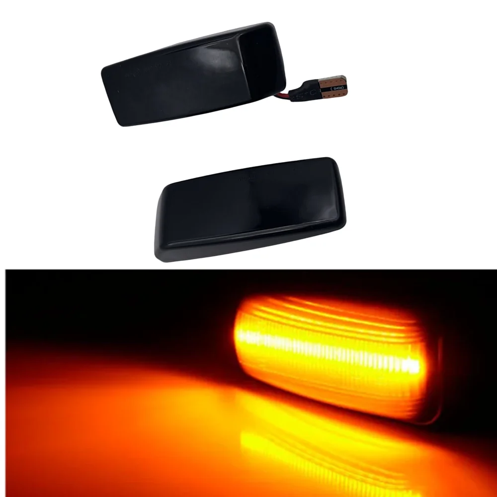 2PCS Dynamic LED Light Turn Signal Side Marker Lamp For Mercedes Benz C-CLASS W201 W202 E-CLASS W124 S-CLASS W140 SL-CLASS R129
2PCS Dynamic LED Light Turn Signal Side Marker Lamp For Mercedes Benz C-CLASS W201 W202 E-CLASS W124 S-CLASS W140 SL-CLASS R129