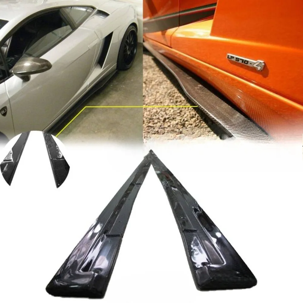 Carbon Fiber Side Skirt Spoiler For 05-13 Lamborghini Gallardo LP540 550 560 570
Carbon Fiber Side Skirt Spoiler For 05-13 Lamborghini Gallardo LP540 550 560 570