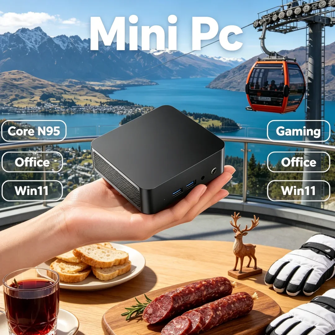 High Performance Core N95 Office Study Mini Desktop PC Windows 11 Pro 32GB RAM 1TB/2TB SSD BT5.2 3 Years Warranty
High Performance Core N95 Office Study Mini Desktop PC Windows 11 Pro 32GB RAM 1TB/2TB SSD BT5.2 3 Years Warranty