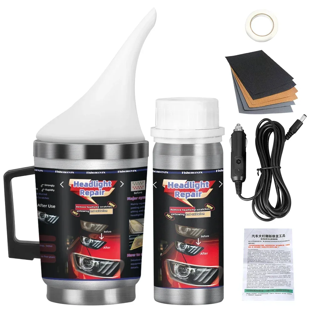Car Headlights Renovation Polishing Kit Headlight Restoration Kit Workshop Automotive Care Tool 800ML Liquid Polymer Evaporator
Car Headlights Renovation Polishing Kit Headlight Restoration Kit Workshop Automotive Care Tool 800ML Liquid Polymer Evaporator