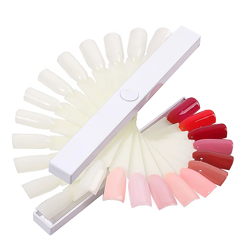 Nail Book Spiral Display Gel False Sticks White Plastic Practice Tips Clear Polish
Nail Book Spiral Display Gel False Sticks White Plastic Practice Tips Clear Polish