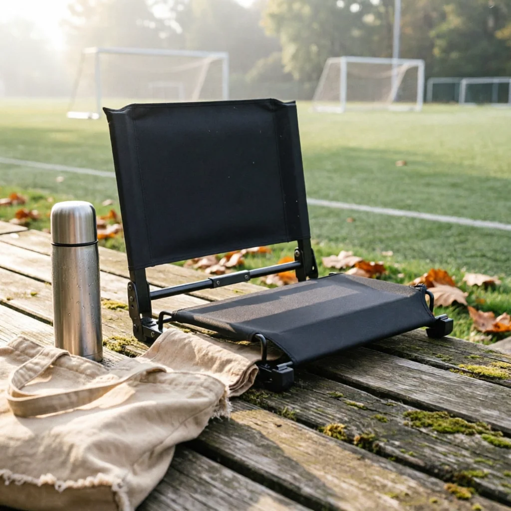 4 Pieces Steel Frame Stadium Chair Pull Cord Foldable Stadium Chair Portable Bleacher Seat for Sports Events, Outdoor
4 Pieces Steel Frame Stadium Chair Pull Cord Foldable Stadium Chair Portable Bleacher Seat for Sports Events, Outdoor