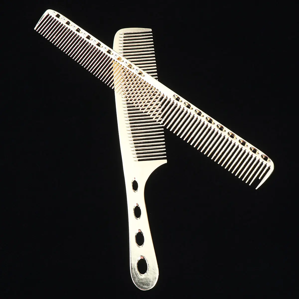 2Pcs Stainless Steel Hair Comb Set Premium Smooth Teeth for -Free Combing Scalp Massage Blood Circulation Headache Relief
2Pcs Stainless Steel Hair Comb Set Premium Smooth Teeth for -Free Combing Scalp Massage Blood Circulation Headache Relief