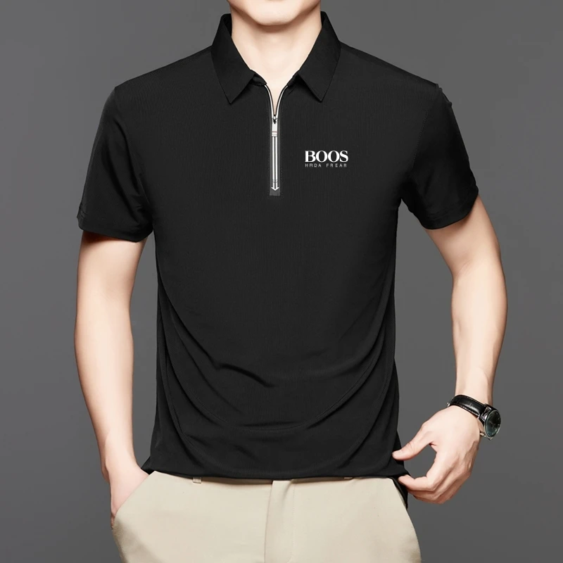 The new trendy men's POLO shirt features a fitted design, a lazy style, a natural aura, personalized fashion, and a sunny boY
The new trendy men's POLO shirt features a fitted design, a lazy style, a natural aura, personalized fashion, and a sunny boY