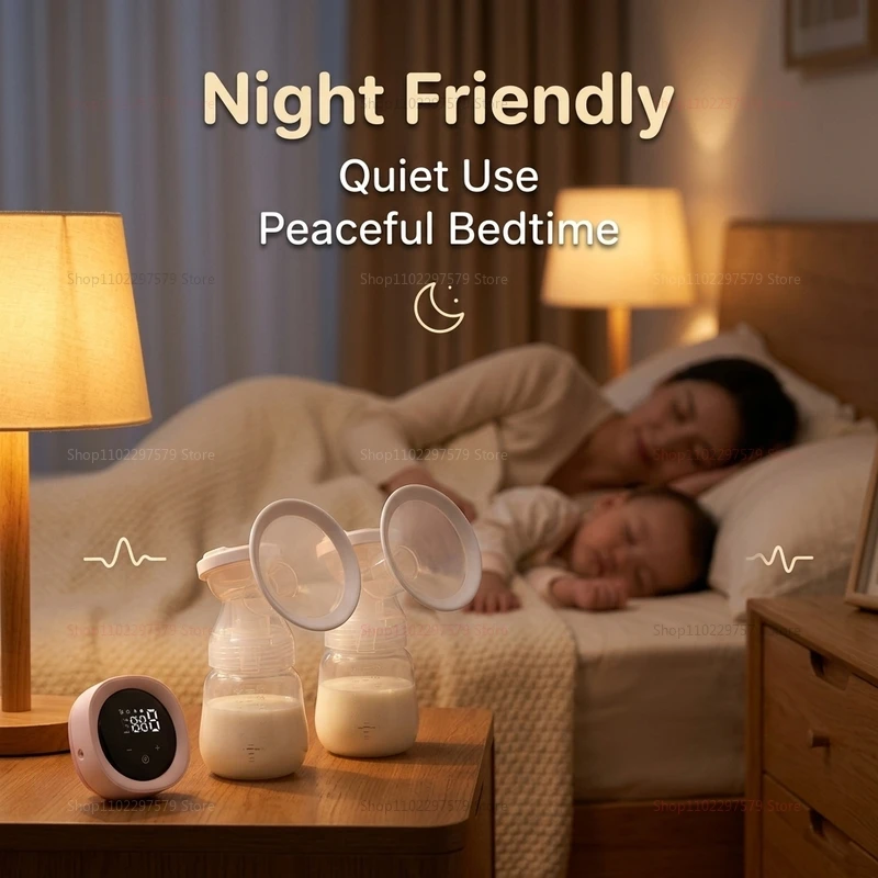 Portable USB Double Electric Breast Pump BPA Free 3 Modes 9 Suction Levels LED Display for Nursing Moms Easy Baby Feeding Gifts
Portable USB Double Electric Breast Pump BPA Free 3 Modes 9 Suction Levels LED Display for Nursing Moms Easy Baby Feeding Gifts