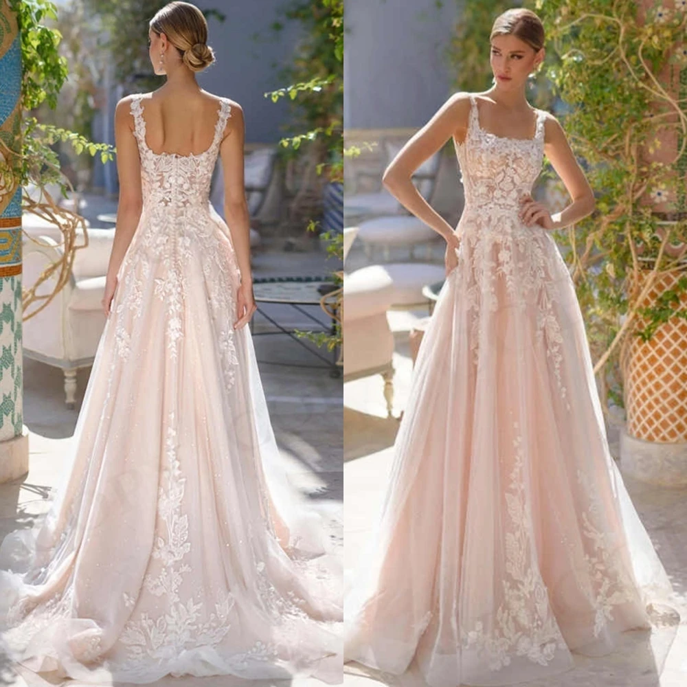 Customized Elegant Square Collar Tulle Evening Dress Simple Appliques Prom Dresses Luxury Sweep Train Special Occasion Gowns
Customized Elegant Square Collar Tulle Evening Dress Simple Appliques Prom Dresses Luxury Sweep Train Special Occasion Gowns