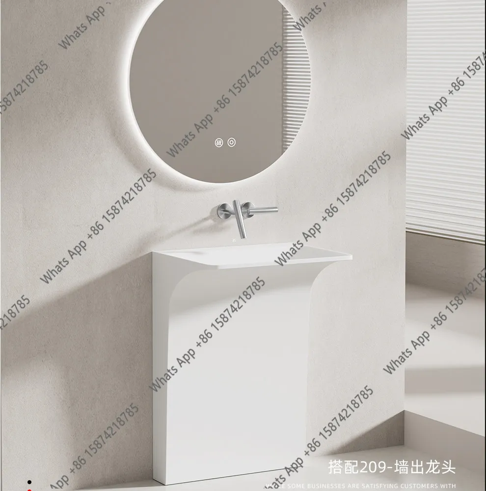 Zx Bathroom 3022 Artificial Stone Column Basin Sink Integrated Floor Art Basin Bathroom Balcony
Zx Bathroom 3022 Artificial Stone Column Basin Sink Integrated Floor Art Basin Bathroom Balcony