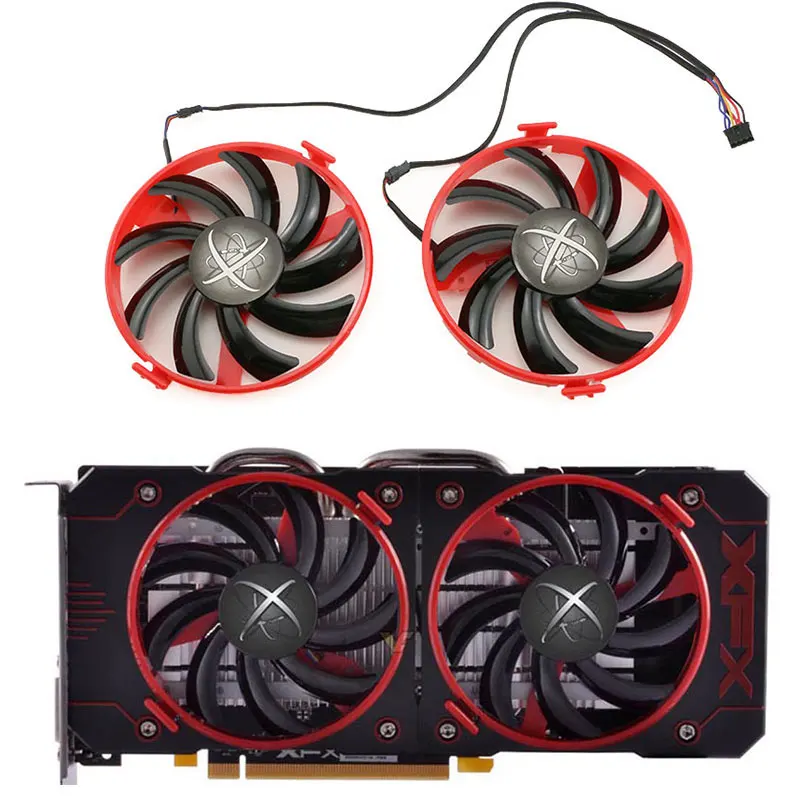 XFX 93MM FDC10U12S9-C RX 460 2G4G GPU Fan for XFX RX 460 2G4G graphics card cooling fan
XFX 93MM FDC10U12S9-C RX 460 2G4G GPU Fan for XFX RX 460 2G4G graphics card cooling fan