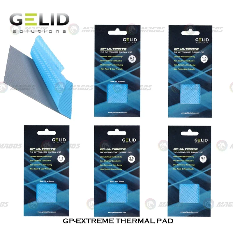GELID TP-GP04 90*50 мм Радиатор процессора ПК, графического процессора, охлаждение северного и южного моста, термопрокладка для видеокарты 0,5 1,0 1,5 2,0 3,0 мм с MK 12
GELID TP-GP04 90*50 мм Радиатор процессора ПК, графического процессора, охлаждение северного и южного моста, термопрокладка для видеокарты 0,5 1,0 1,5 2,0 3,0 мм с MK 12