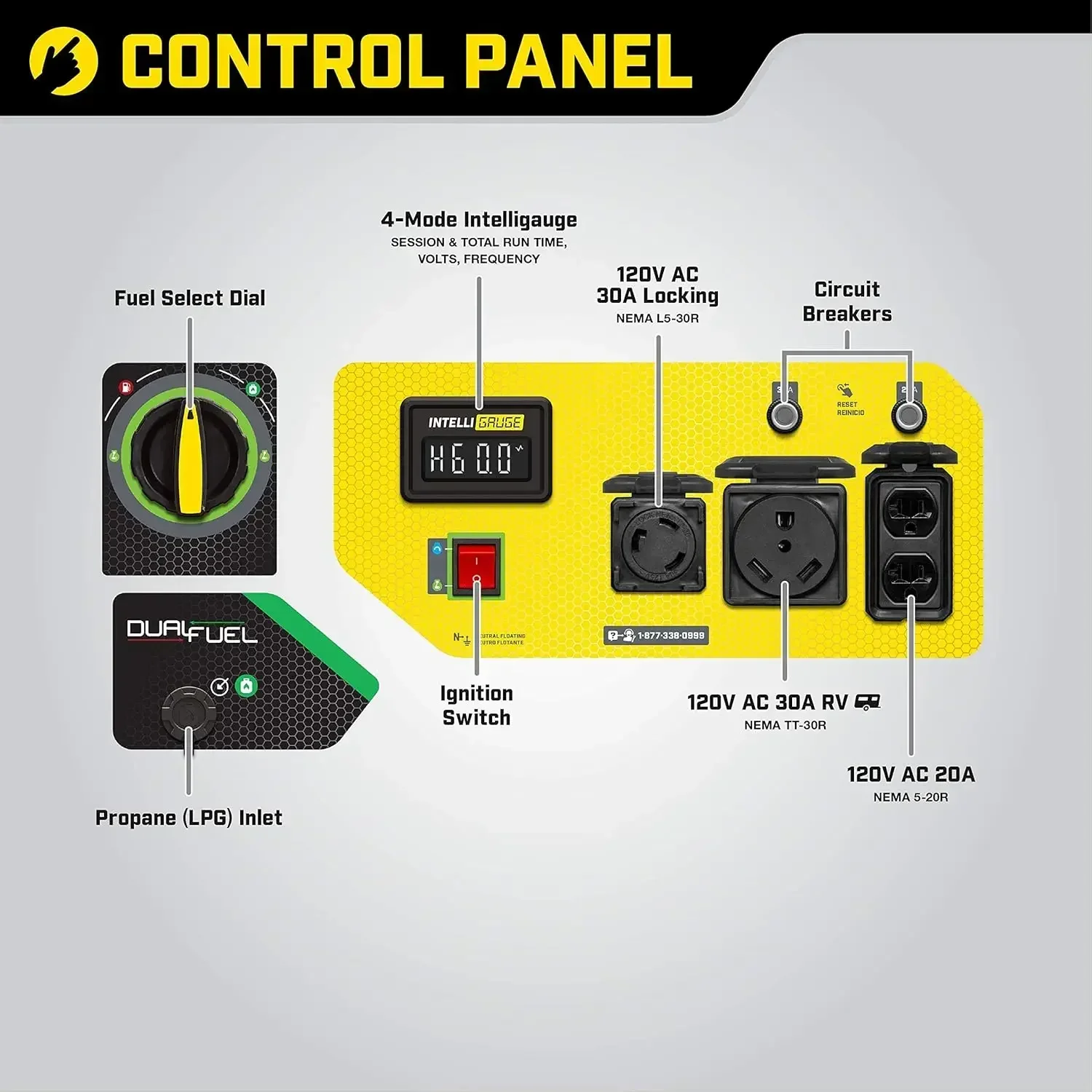 Двухтопливный портативный генератор XMSJ 4750 Вт с комплектом электрического запуска, ограниченный запас
Двухтопливный портативный генератор XMSJ 4750 Вт с комплектом электрического запуска, ограниченный запас