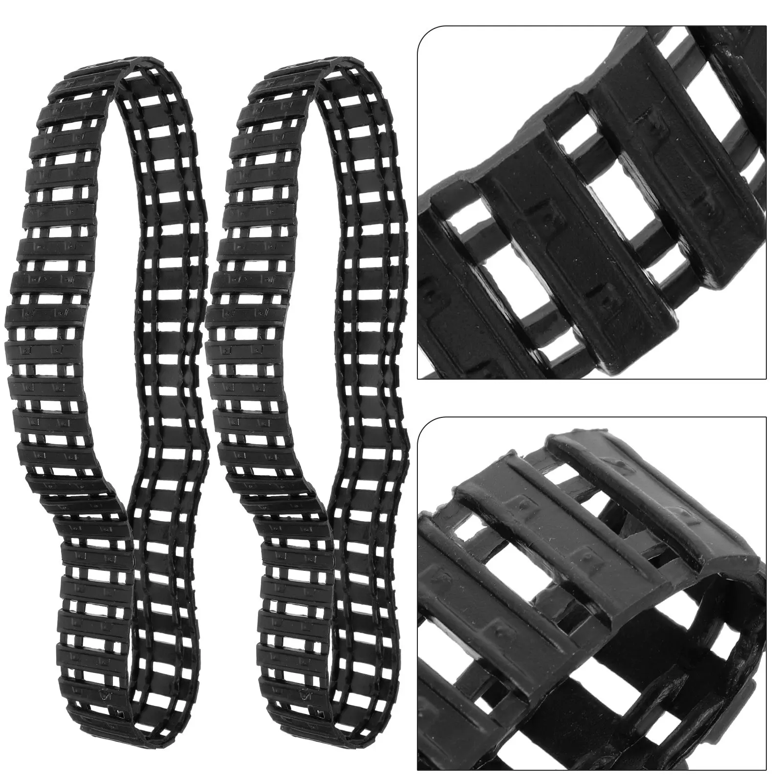 2Pcs DIY Tank Tracks Replacement Plastic Parts for Remote Control Tank Robot Enhanced Grip Stable Balance Robotics Track
2Pcs DIY Tank Tracks Replacement Plastic Parts for Remote Control Tank Robot Enhanced Grip Stable Balance Robotics Track