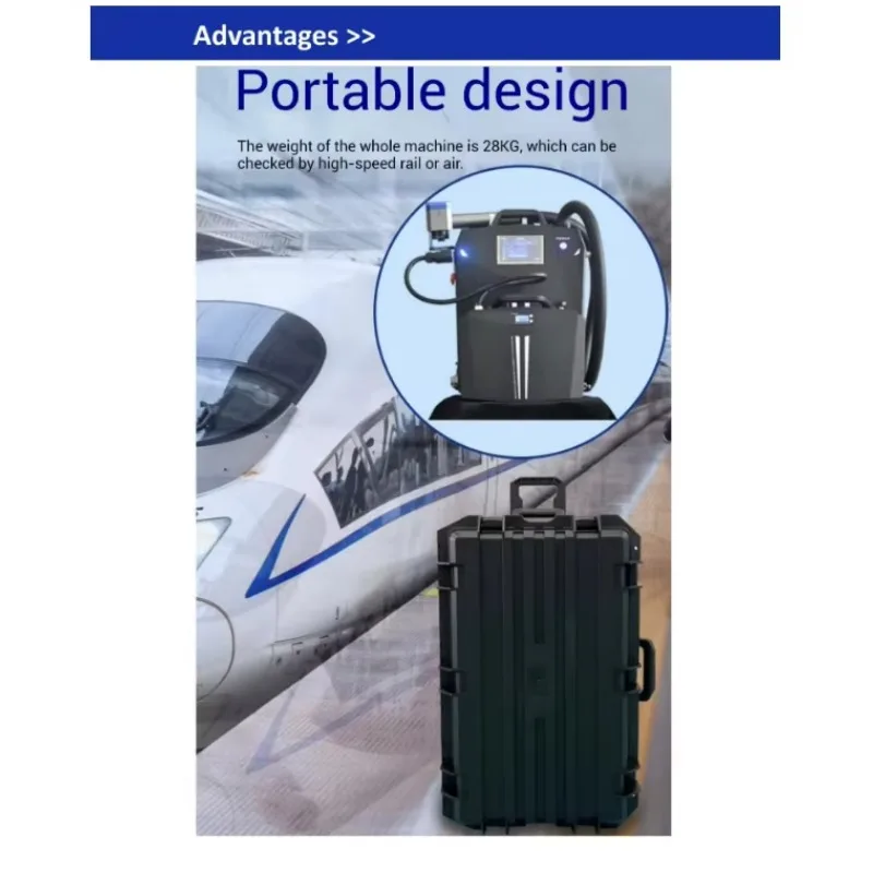 JPT Portable Laser Cleaning Device Module Customizable Replacement Part for Industrial Rust and Paint Removal OEM ODM