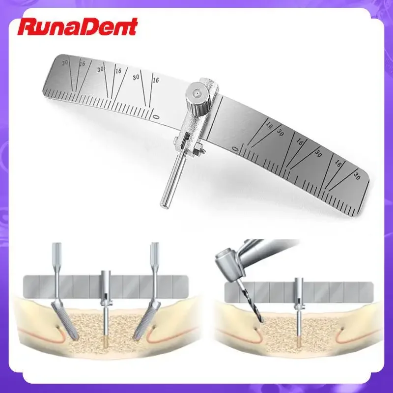 Dental Measuring Ruler Implant Locating Guide Surgical Planting Positioning Locator Angle Ruler Guage Autoclavable
Dental Measuring Ruler Implant Locating Guide Surgical Planting Positioning Locator Angle Ruler Guage Autoclavable