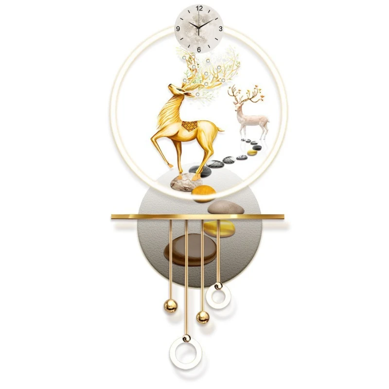 Creative clock wall clock, living room high end hotel Chinese entrance decoration
Creative clock wall clock, living room high end hotel Chinese entrance decoration