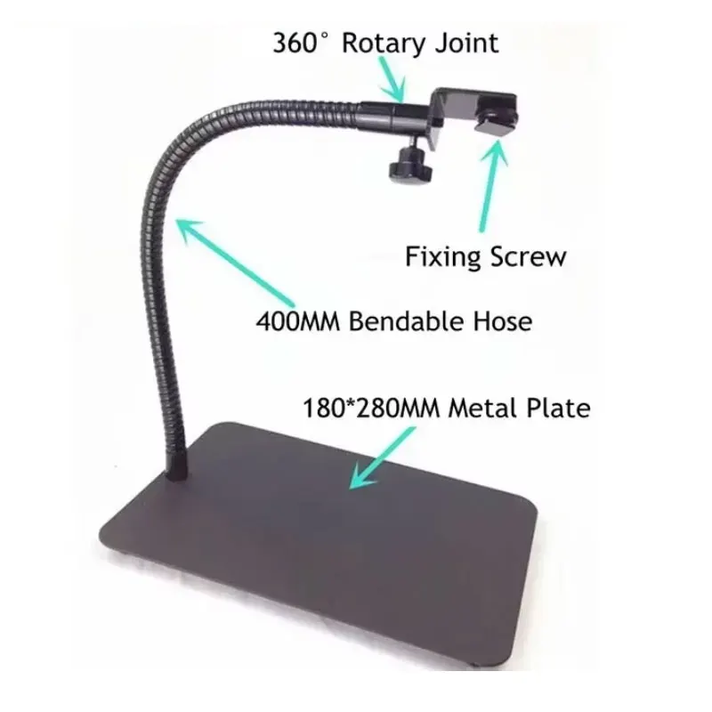 Industrial Microscope Stand Camera Lens Icroscopio Holder Microscopio Accesorio Universal 360 °Adjustable Mount Tools DIY
Industrial Microscope Stand Camera Lens Icroscopio Holder Microscopio Accesorio Universal 360 °Adjustable Mount Tools DIY