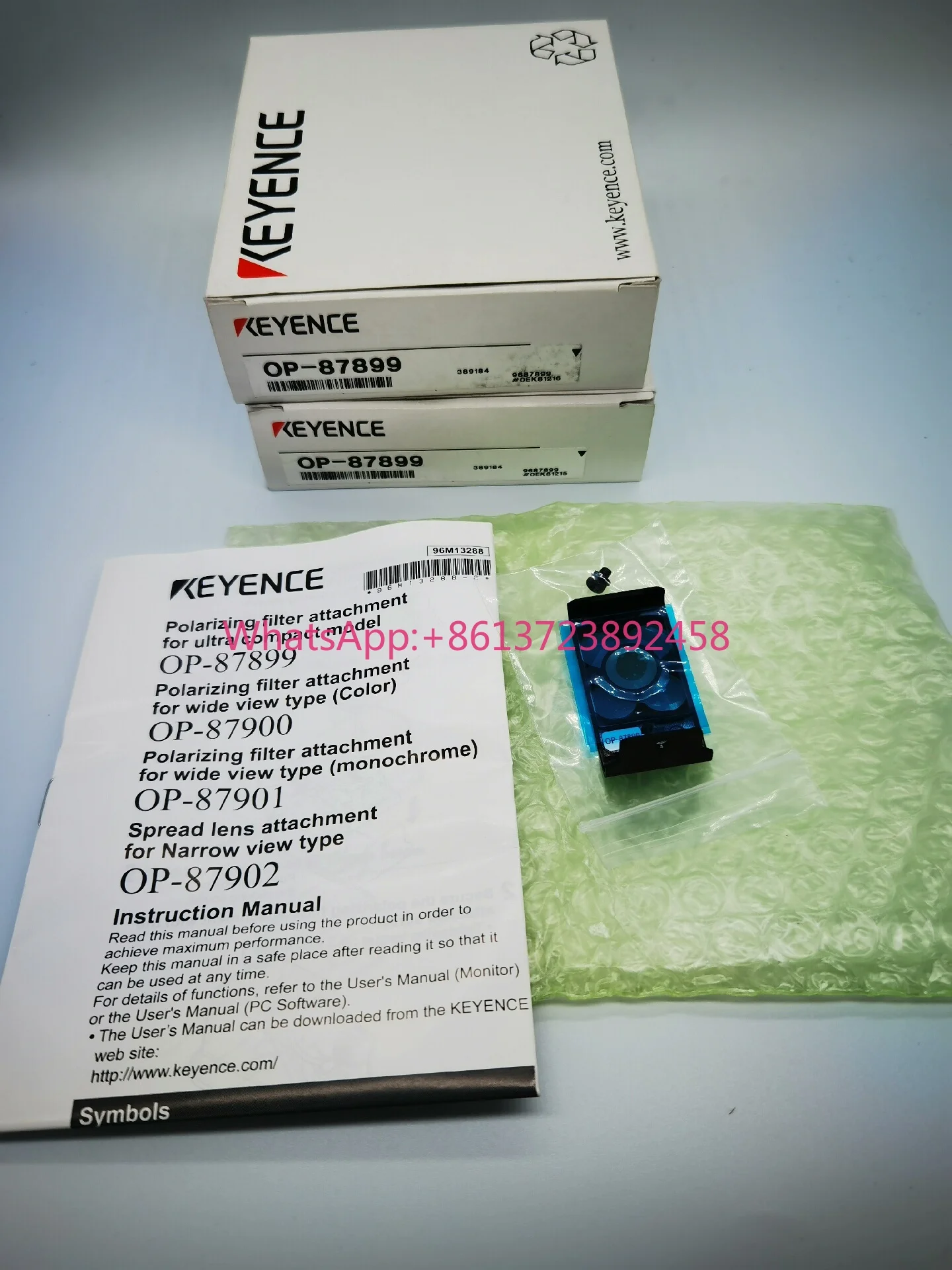KEYENCE OP-87899 Polarizer Accessories, New and Original
KEYENCE OP-87899 Polarizer Accessories, New and Original