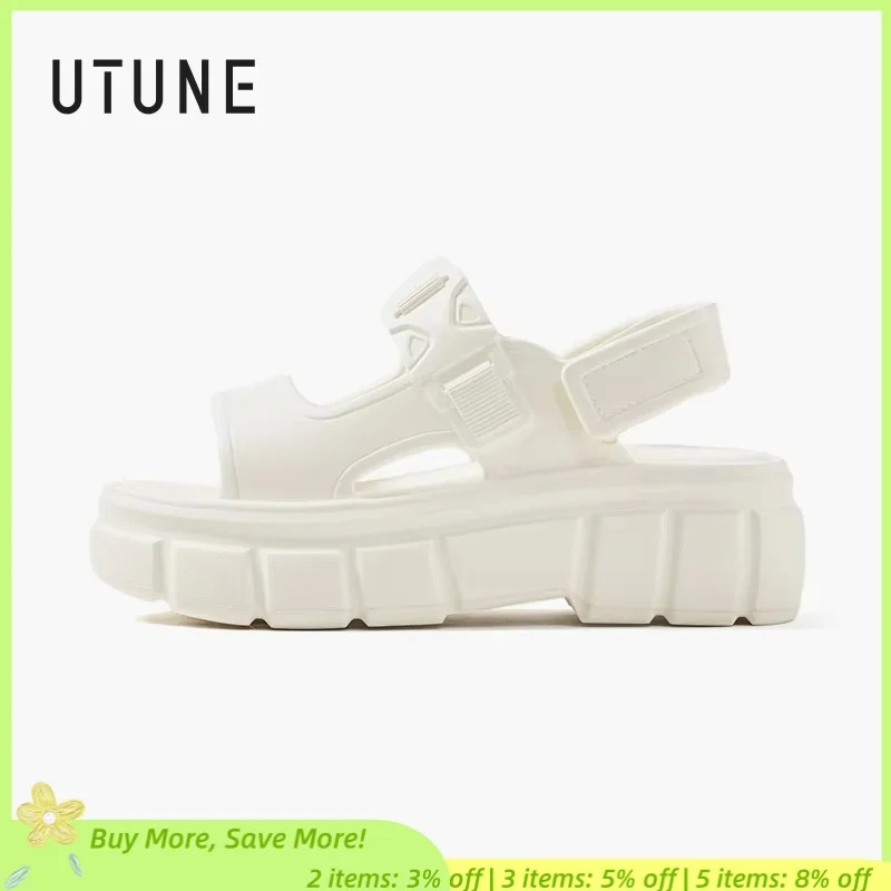UTUNE Platform Sandals for Women Stylish Summer Shoes Non-Slip Adjustable Straps Beach Slippers Outdoor Height-Boosting Slides
UTUNE Platform Sandals for Women Stylish Summer Shoes Non-Slip Adjustable Straps Beach Slippers Outdoor Height-Boosting Slides