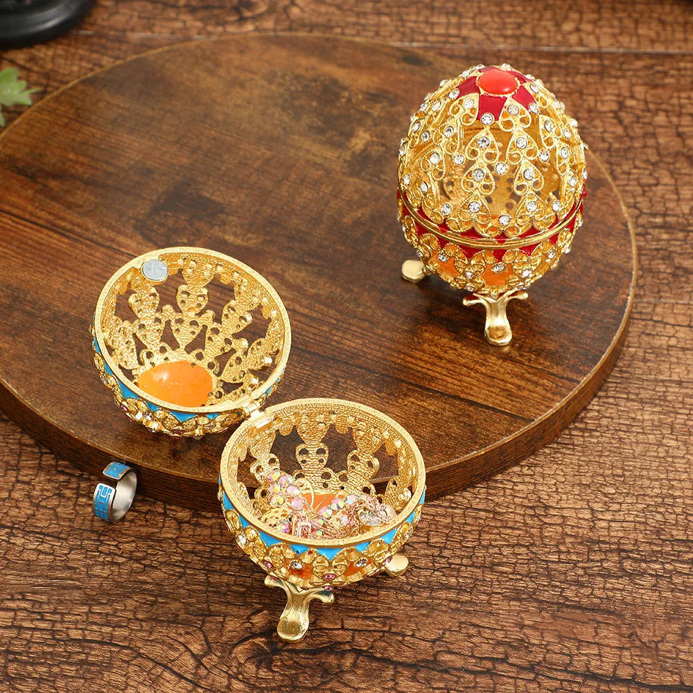 Diamond-studded Hollow Enamel Jewelry Storage Box Home Decoration Craft Piece Display Item Exquisite Gift
Diamond-studded Hollow Enamel Jewelry Storage Box Home Decoration Craft Piece Display Item Exquisite Gift
