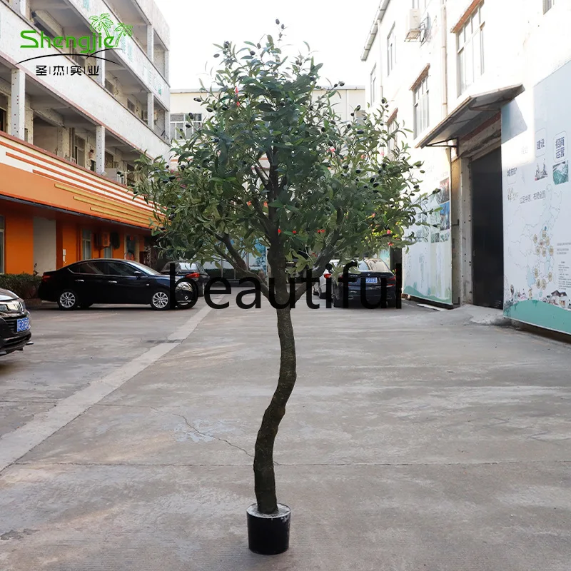 Nordic style, simulated olive tree, indoor home living room floor decoration fake green plant potted office ornament
Nordic style, simulated olive tree, indoor home living room floor decoration fake green plant potted office ornament