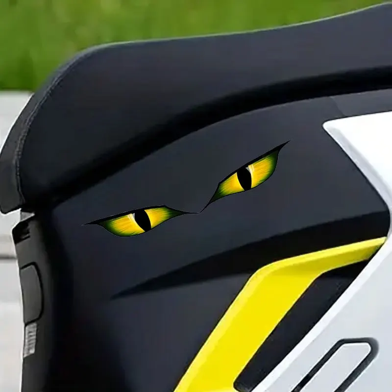 A Pair of Waterproof Decorative Stickers for Motorcycles Featuring The Eye of The Demon, Suitable for Bike Decoration
A Pair of Waterproof Decorative Stickers for Motorcycles Featuring The Eye of The Demon, Suitable for Bike Decoration