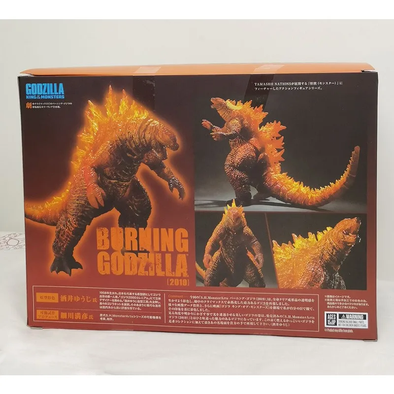 Boxed New classic movie Anime 2019 SHM Burning Godzilla dinosaur Kawaii Figure PVC Model Toys Doll ornament Gifts
Boxed New classic movie Anime 2019 SHM Burning Godzilla dinosaur Kawaii Figure PVC Model Toys Doll ornament Gifts