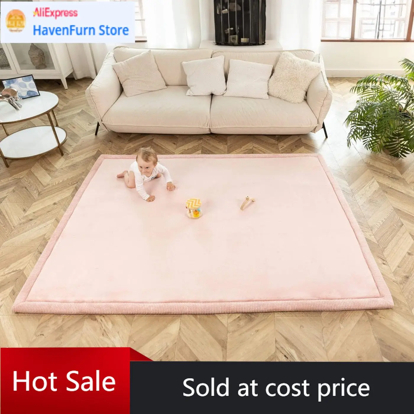 Игровой коврик для малышей из кораллового вельвета, 60x80 дюймов, розовый, мягкий, толщиной 1 дюйм, с высокоплотной пеной с эффектом памяти, для детской комнаты
Игровой коврик для малышей из кораллового вельвета, 60x80 дюймов, розовый, мягкий, толщиной 1 дюйм, с высокоплотной пеной с эффектом памяти, для детской комнаты