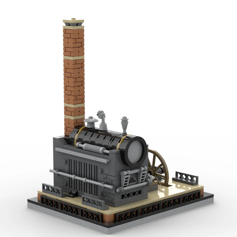 375PCS Retro Steampunk Steam Engine Model City Hot Selling Street View Moc modular creative ideas Child Toy birthday Gift blocks
375PCS Retro Steampunk Steam Engine Model City Hot Selling Street View Moc modular creative ideas Child Toy birthday Gift blocks