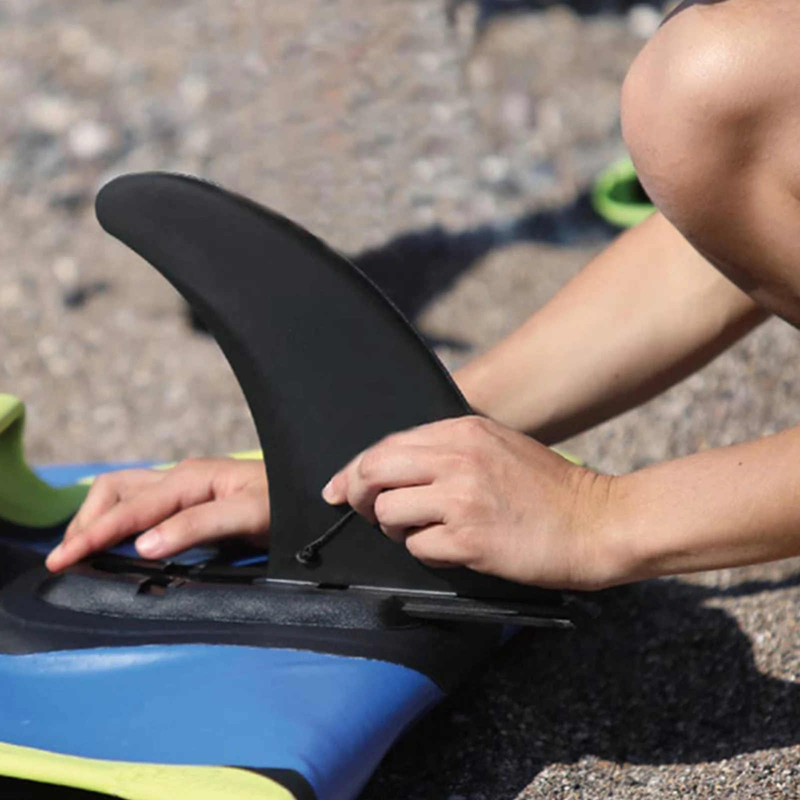 SUP Paddle Board Fin Black Removable Paddle Board Fin Water Sports Gear Molded Plastic Matte Finish
SUP Paddle Board Fin Black Removable Paddle Board Fin Water Sports Gear Molded Plastic Matte Finish