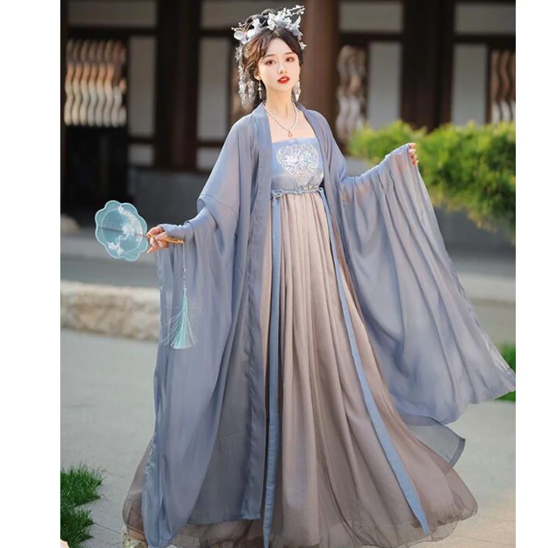 Princess Tang Dynasty Clothes Cosplay Costume Traditional Woman Hanfu Fairy Performance Chinese Ancient Clothing StageWear Dance
Princess Tang Dynasty Clothes Cosplay Costume Traditional Woman Hanfu Fairy Performance Chinese Ancient Clothing StageWear Dance