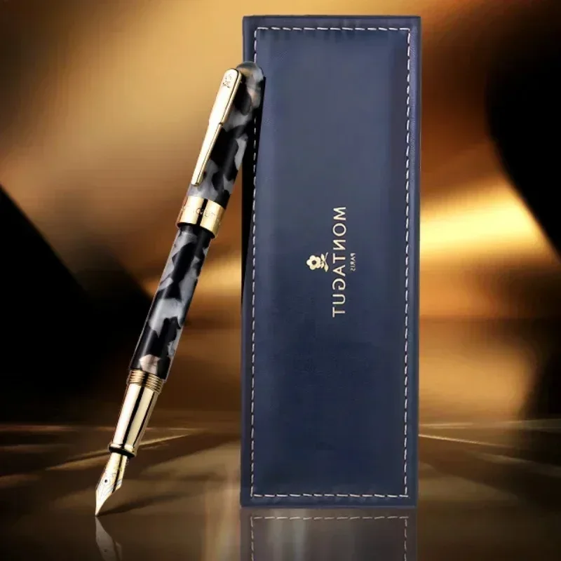 Montagut Acrylic Pocket Fountain Pen Portable MINI France Blade F 0.5MM Nib High-grade School Teacher Travel Birthday Gift Box
Montagut Acrylic Pocket Fountain Pen Portable MINI France Blade F 0.5MM Nib High-grade School Teacher Travel Birthday Gift Box
