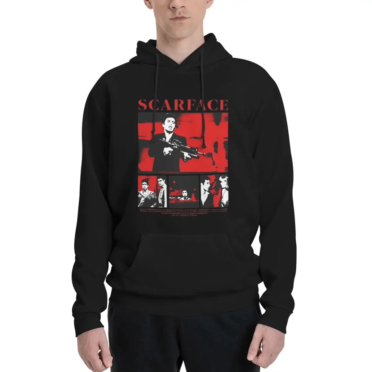 Scarface Loose Hoodies Men 90s Street Wear Pullover Hoodie Winter Harajuku Custom DIY Hooded Shirt Plus Size XXL
Scarface Loose Hoodies Men 90s Street Wear Pullover Hoodie Winter Harajuku Custom DIY Hooded Shirt Plus Size XXL