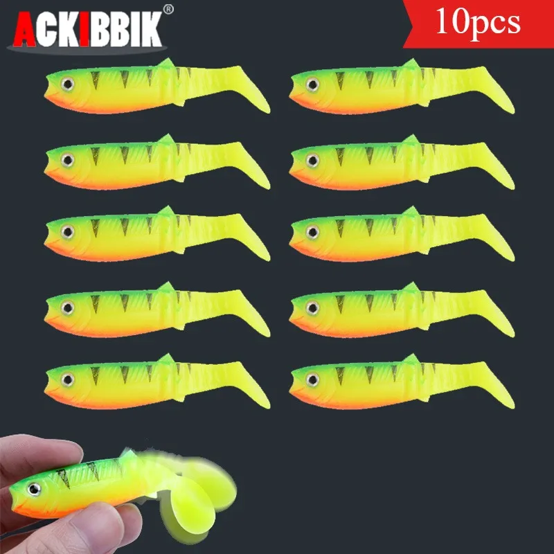 Ackibbik 10pcs Paddle Tail Swimbait 3.15inch Soft Plastic Lures Artificial Silicone Fishing Soft Lures Pesca Bass Fish Lurre
Ackibbik 10pcs Paddle Tail Swimbait 3.15inch Soft Plastic Lures Artificial Silicone Fishing Soft Lures Pesca Bass Fish Lurre