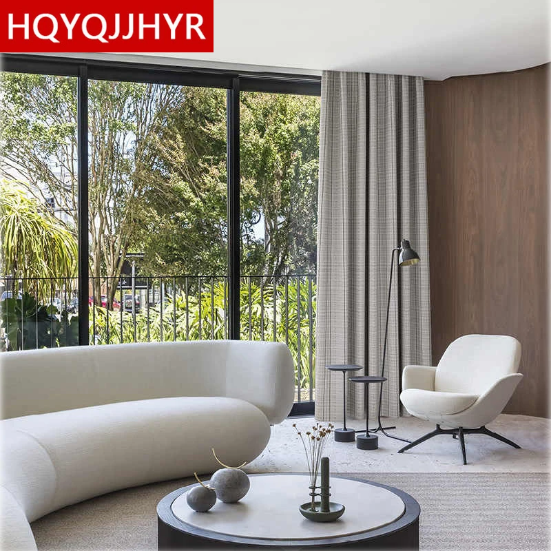 HQYQJJHYR Modern Luxury High Quality Colored Jacquard Light Grey Thickened Blackout Curtains for Living Room Bedroom Kitchen
HQYQJJHYR Modern Luxury High Quality Colored Jacquard Light Grey Thickened Blackout Curtains for Living Room Bedroom Kitchen