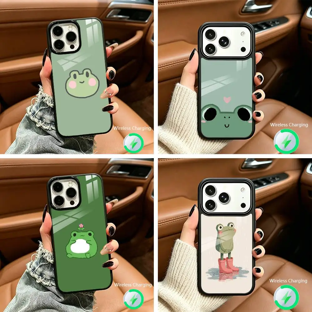 Cute Frog Cartoon For IPhone17 16 15 14 13 12 11 Plus Pro Max Plus Wireless Charger Phone Case
Cute Frog Cartoon For IPhone17 16 15 14 13 12 11 Plus Pro Max Plus Wireless Charger Phone Case