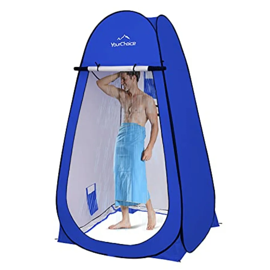 3.9x3.9x6.9FT Pop Up Privacy Tent Large Portable Camping Changing Room with 2 Storage Pockets and 4 Sandbags Outdoor Shower and
3.9x3.9x6.9FT Pop Up Privacy Tent Large Portable Camping Changing Room with 2 Storage Pockets and 4 Sandbags Outdoor Shower and